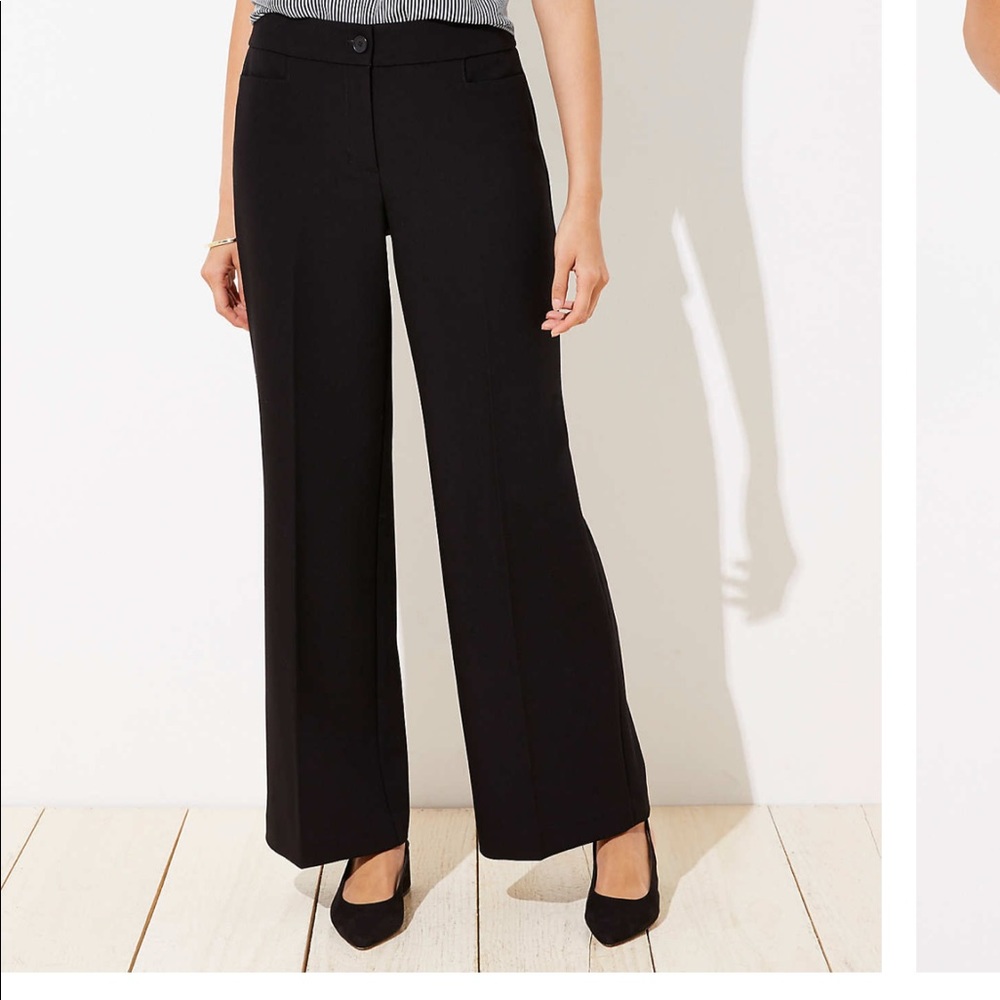 [NEW] High Waist Wide Leg Trousers In Curvy Fit